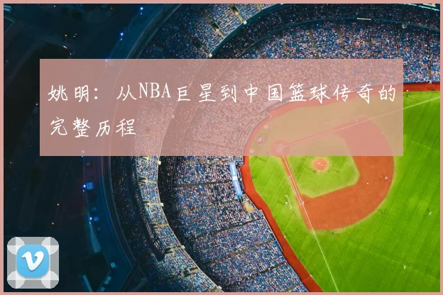 姚明：从NBA巨星到中国篮球传奇的完整历程